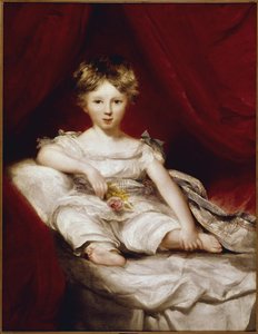 Portrait of Master Ainslie - Portrait of Master Ainslie- Målning av Sir Thomas Lawrence (1769-1830), olja på duk, 90x70 cm av Thomas Lawrence