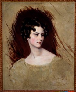 Porträtt av prinsessan Clementine av Metternich Målning av Sir Thomas Lawrence (1769-1830) av Thomas Lawrence