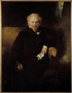 Porträtt av målaren Henri Fussli (eller Fuseli) (1741-1825) Målning av Sir Thomas Lawrence (1769-1830) 1800-talets sön. 1042x1,09 m Bayonne, Musee Bonnat av Thomas Lawrence