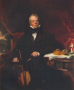 Sir Walter Scott, 1771-1832, 1820-1826, 1942. av Thomas Lawrence