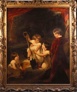 The Children Of John Angerstein, M.P. av Thomas Lawrence