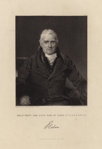 Den rätte ärade John Scott Earl of Eldon av Thomas Lawrence