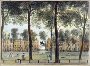 Queen Square, med utsikt mot sydost