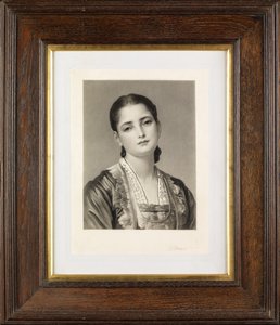Anita (mezzotint) av Thomas Lewis Atkinson