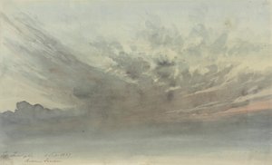 Molnstudie - Evening Twilight, Rodney Terrace