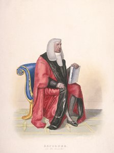 Recorder of the City of London, Sir John Silvester, i medborgardräkt, 1825