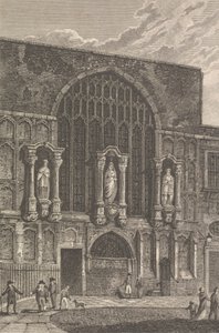 Utsikt över kapellet St. Magdelen, Guildhall