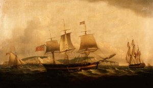 Frakt från Dover av Thomas Luny