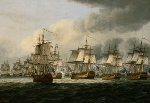 Slaget vid Doggerbank, 5 augusti 1781, 1834