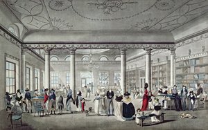 Halls bibliotek i Margate, 1789