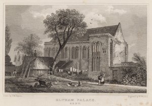Eltham Palace, Kent av Thomas Mann Baynes