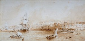 Gravesend, Kent, c1830 av Thomas Mann Baynes