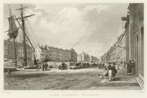 High Street i Belfast av Thomas Mann Baynes