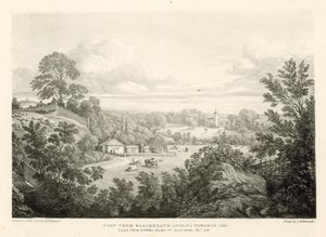 Utsikt från Blackheath mot Lee, London av Thomas Mann Baynes
