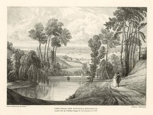 Utsikt nära Rotundan, Woolwich, London av Thomas Mann Baynes