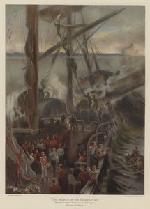 The Wreck of the Birkenhead (färg litho)
