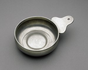 Porringer, c. 1793–1796 eller ca. 1799–1824 (tenn) av Thomas Melville