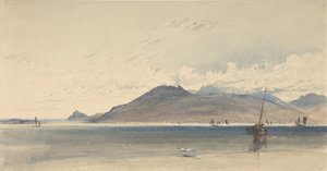 Isle of Arran, tidig morgon, 1830-39. av Thomas Miles Richardson I