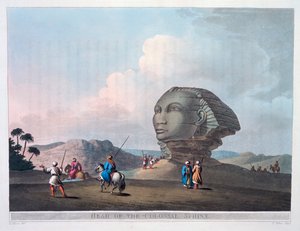 Chef för den kolossala sfinxen, Giza, Egypten, 1801