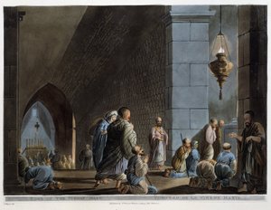Jungfru Marias grav. I "" Visningar i Egypten" av Thomas Milton