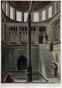 Utsikt över nilometern. I "" Visningar i Egypten"" av Thomas Milton