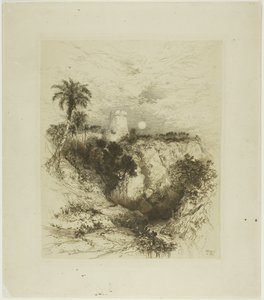 Ett torn i Cortez av Thomas Moran