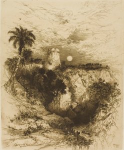 Ett torn i Cortez - Mexiko av Thomas Moran