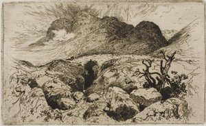 Bro i passet av Glencoe av Thomas Moran