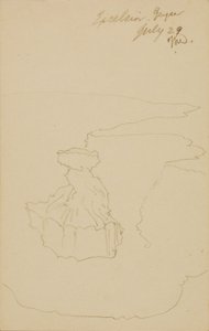 Excelsior Geyser, Yellowstone Park av Thomas Moran
