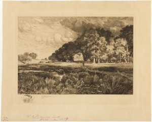 Long Island landskap av Thomas Moran