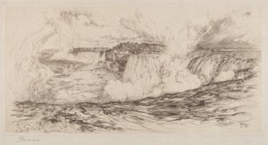 Niagara—Från den kanadensiska sidan av Thomas Moran