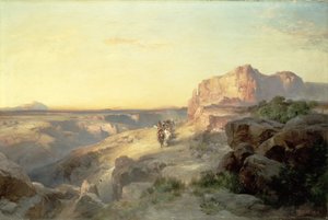 Red Rock Trail, South Utah, 1913 av Thomas Moran