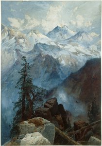 Sierras toppmöte av Thomas Moran