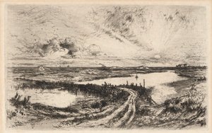 Soluppgång av Thomas Moran