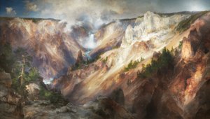 Yellowstones Grand Canyon, 1893-1901.