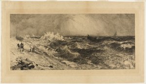 Det rungande havet av Thomas Moran