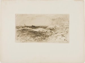 Det rungande havet av Thomas Moran