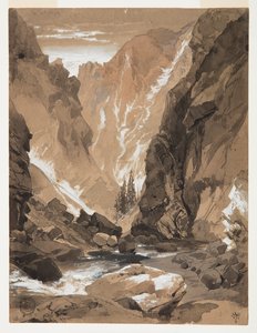 Toltec Gorge, Colorado av Thomas Moran
