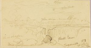 Toquerville, södra Utah av Thomas Moran