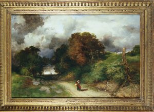 Windy Hilltop, Amagansett, Long Island, 1901 av Thomas Moran