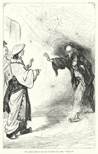 Illustration för Gullivers resor av Jonathan Swift (gravyr) av Thomas Morten