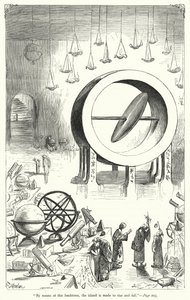 Illustration för Gullivers resor av Jonathan Swift (gravyr) av Thomas Morten