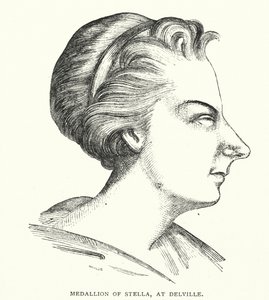 Illustration för livet av Jonathan Swift (gravyr) av Thomas Morten