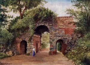Kew Gardens: The Ruined Arch (färg litho)
