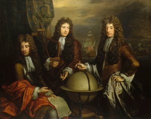 John Benbow (1653-1702), Sir Ralph Delavalle (cirka 1645-1707) och Thomas Phillips (cirka 1635-1693)