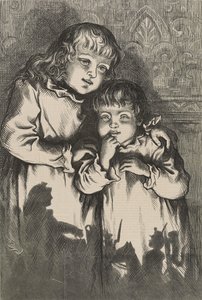 En julskiss - klockan fem på morgonen, 5 januari av Thomas Nast