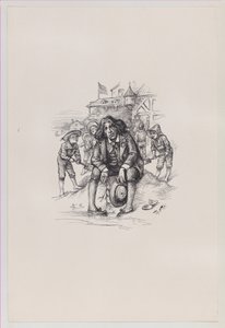 Oscar vid havet, 26 augusti 1882, 26 augusti 1882. av Thomas Nast