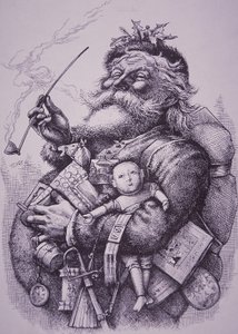 jultomten av Thomas Nast