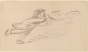 Signatur, "TH. Nast, 17 oktober 1901" av Thomas Nast