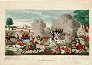 Bataille de Friedland - Slaget vid Friedland. En anklagelse från det ryska Leib-gardet den 14 juni 1807 - Naudet, Thomas Charles